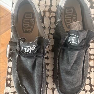 Hey Dude Black Loafers